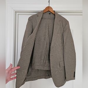 English Cotton-Wool Blend Twill Suit Set From J. Crew